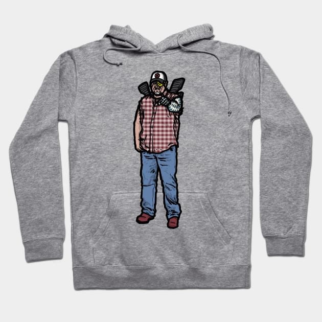 Cable the Larry guy Hoodie by jonah block